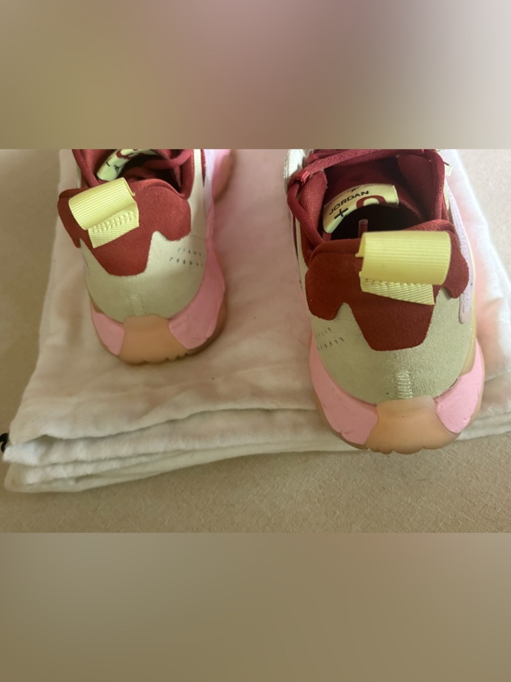 2021 Jordan Delta 2 Pink & Burgundy - Picture 8 of 9